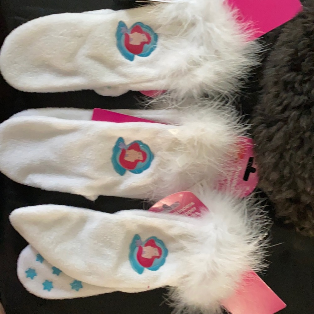 Disney princess slipper socks